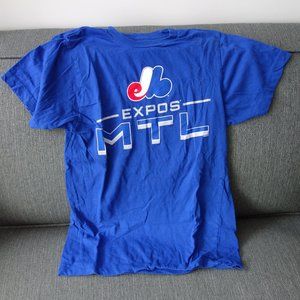 Cooperstown Collection Montreal Expos T-Shirt Size S